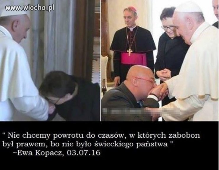 Hipokryzja pani Kopacz 