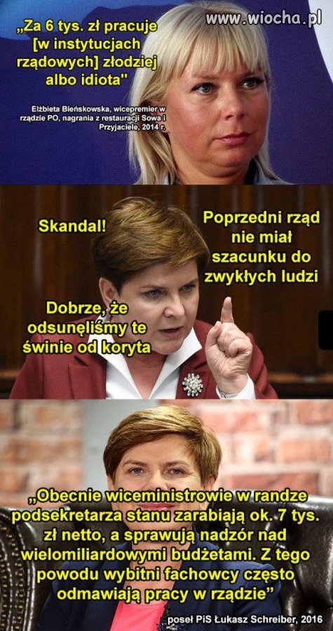 Kolejny przykład potwierdzający prawdziwość teorii