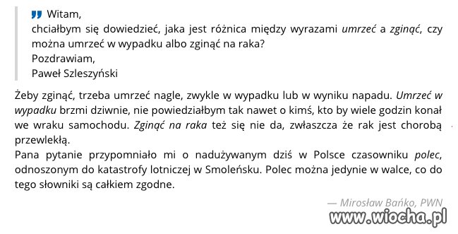 Sz.P minister.Ja skromny uczeń pragnę przypomnieć 
