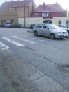 Bydgoszcz i parkowanie na przejściu.