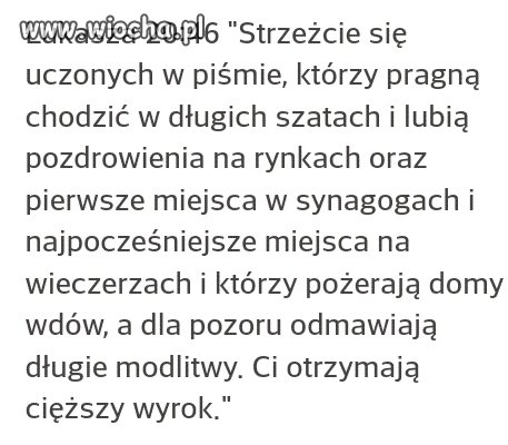 Przestroga przed