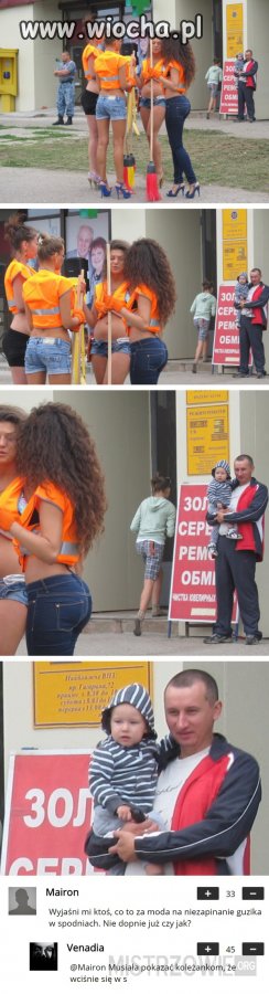 Niedopięty guzik