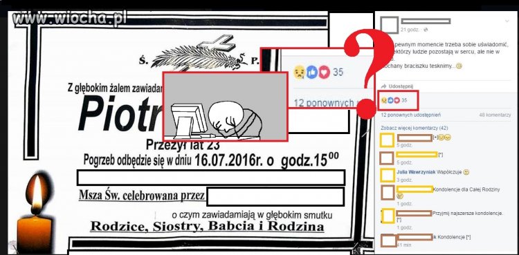 Śmierć Brata, ból, żal, smutek...