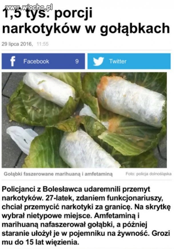 Dobre te gołąbki musiały być 