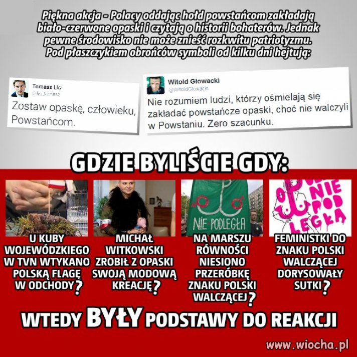 Wsadźcie sobie te pokazy hipokryzji!