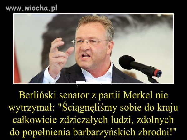 Czyżby przejrzał na oczy?