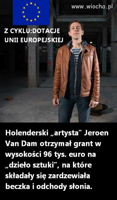 Z cyklu dotacje UE- śmieszna wiocha...