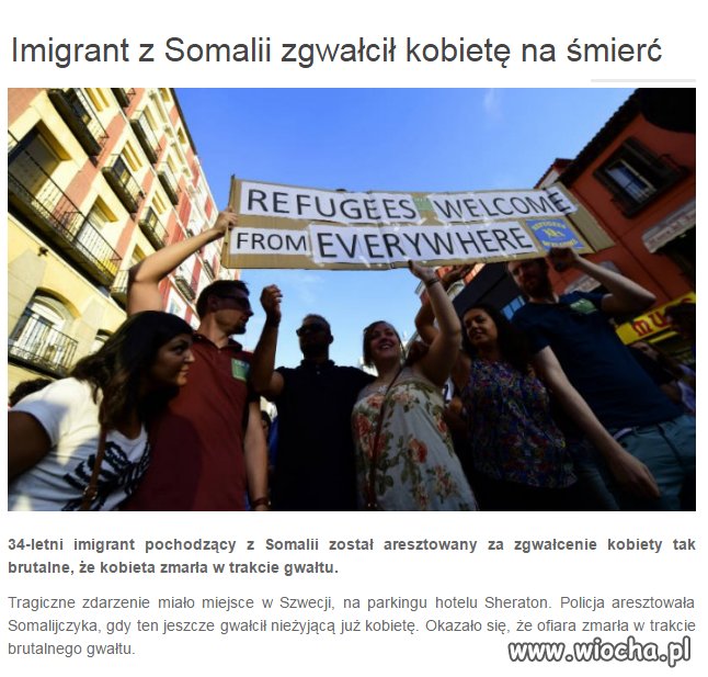 Imigrant z Somalii