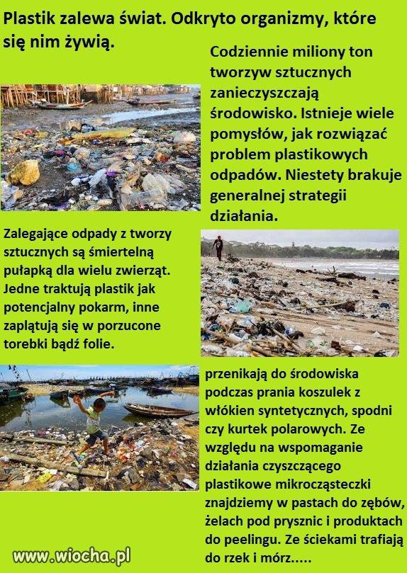 Plastik zalewa świat