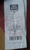 Nieważny kupon w TESCO 