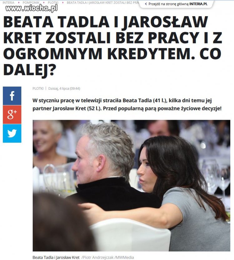 Jak to co dalej,  wziąć kredyt znaleźć pracę.