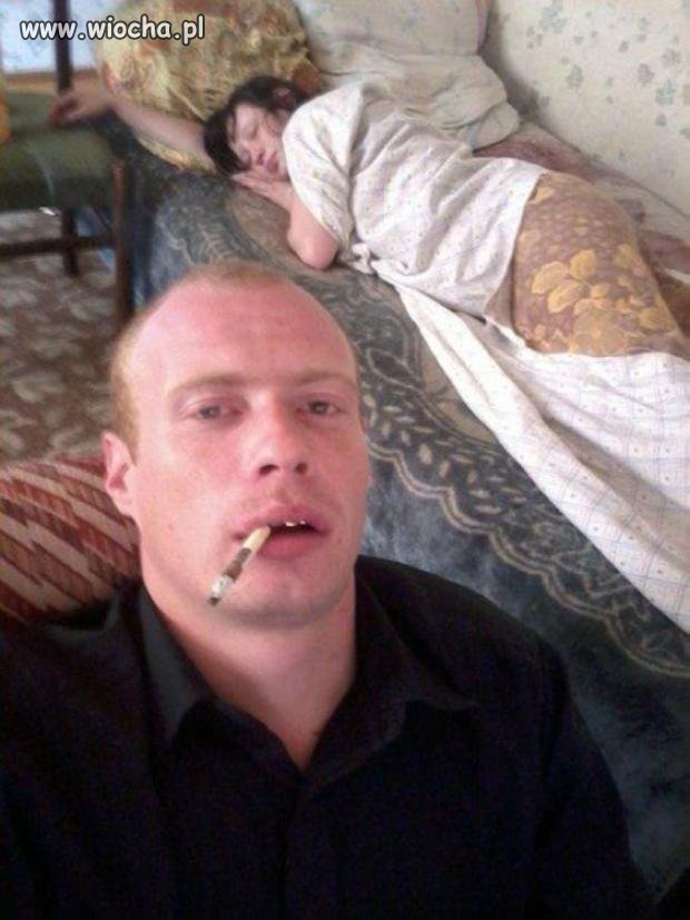 Profilowe z żonką w tle