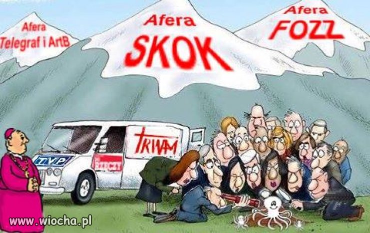 Ale... Te ośmiorniczki te... Żarli za nasze te...