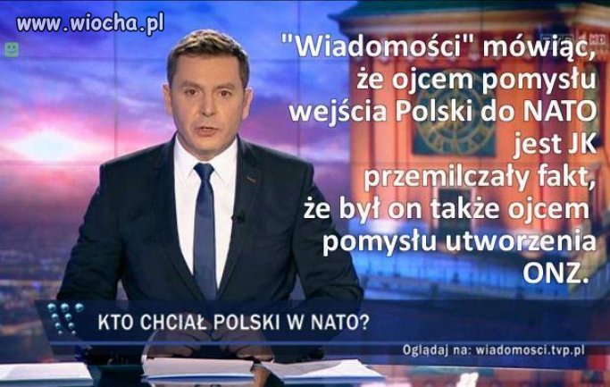 Oglądając wiadomości i słysząc co powiedział