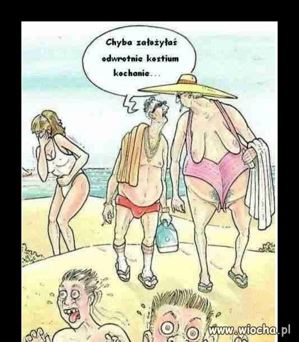 A tymczasem na plaży.