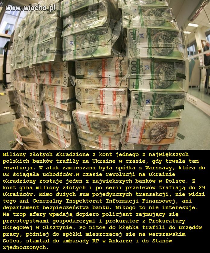 Miliony z Polski na rewolucję ukraińską