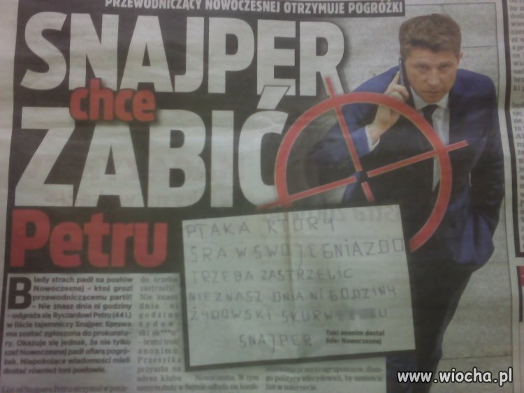 Jaki cel taki zamachowiec.