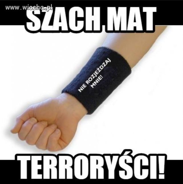 Wzor nowej opaski chroniacej przed muzulmanami