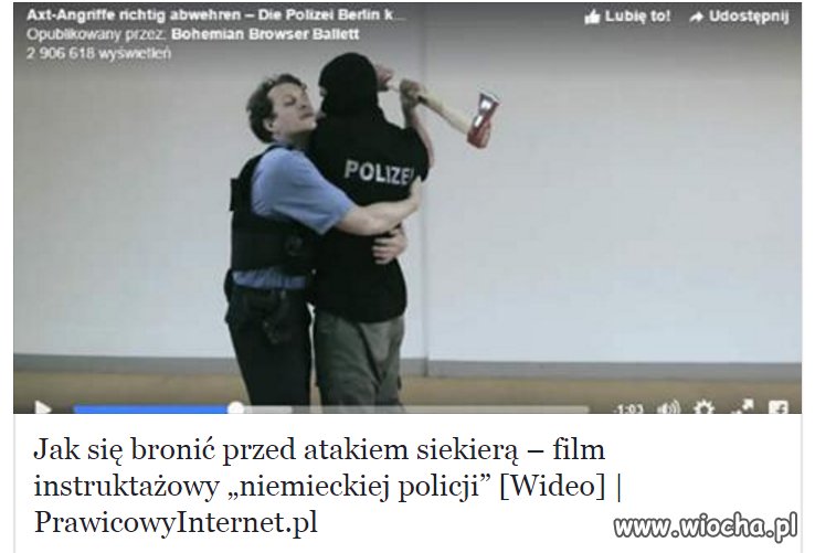 Jeszcze bym prosił o film instruktażowy 