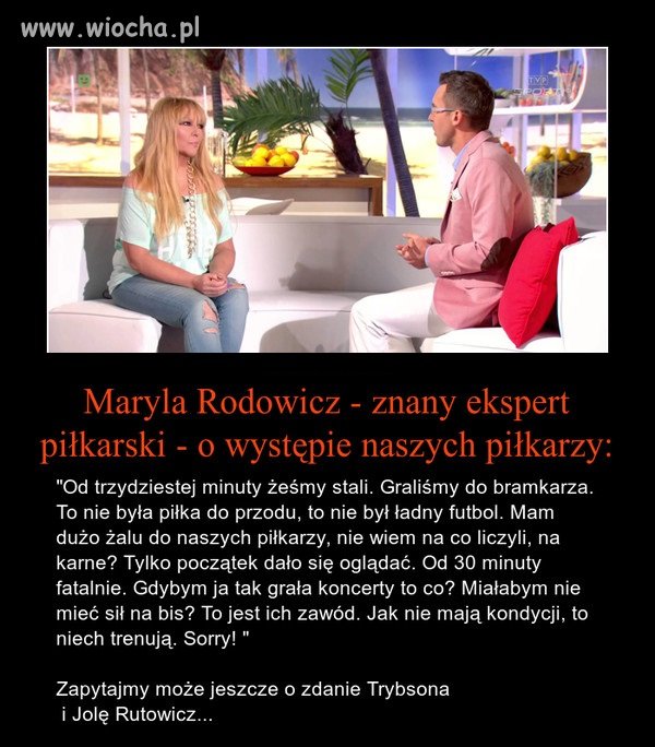 Marylka weź ty już nic nie mów