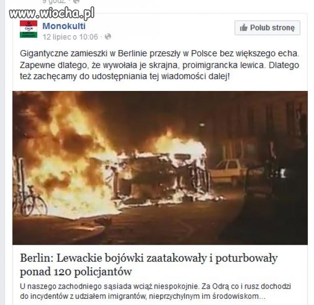 A w mediach cisza...