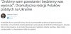  "Zrobimy wam powstanie i będziemy was wycinać".