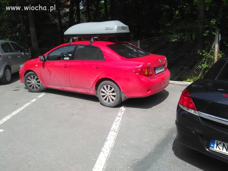Warszawa parkuje w Rabce