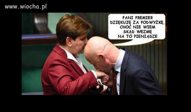 Dziękuje za podwyżkę