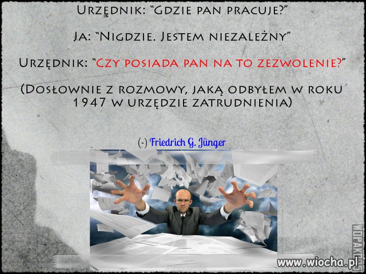 Urzędnicza mentalność