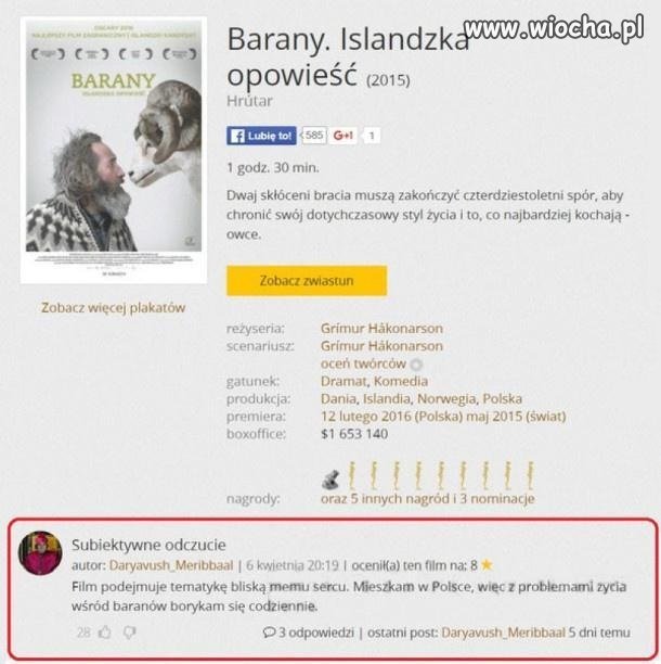Ciekawy film, na czasie