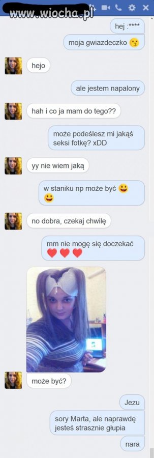 Zarzuć fotę w staniku