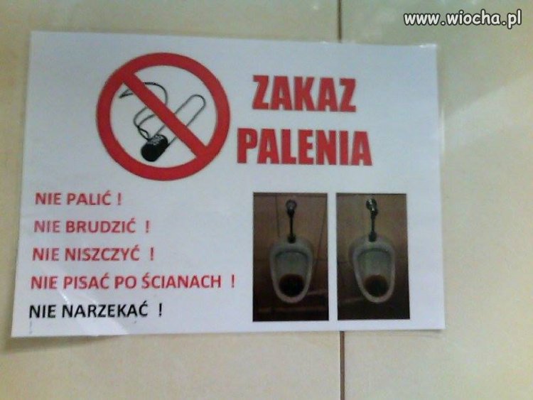 Toaleta męska 
