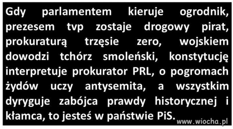 I jeszcze dodam pewna panią
