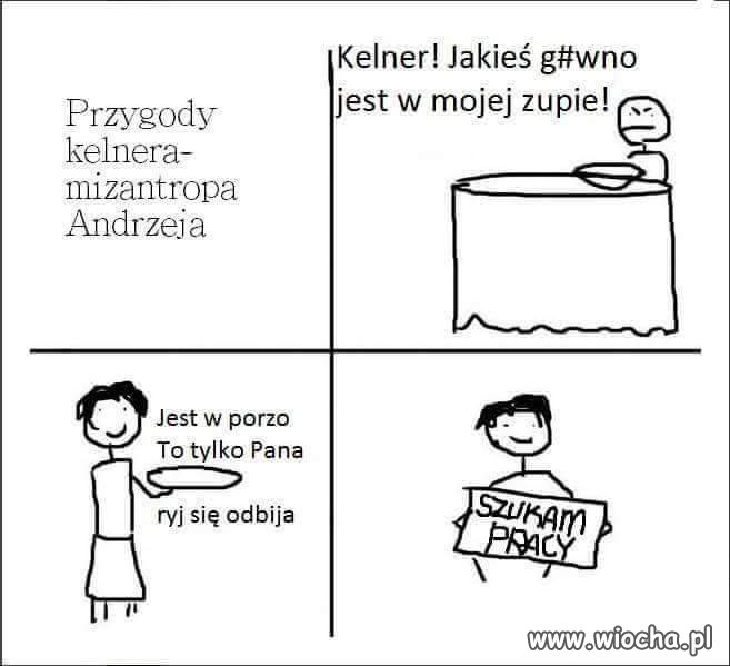 Szczery kelner