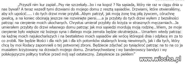Ukrainiec nigdy nie będzie bratem Polaka.