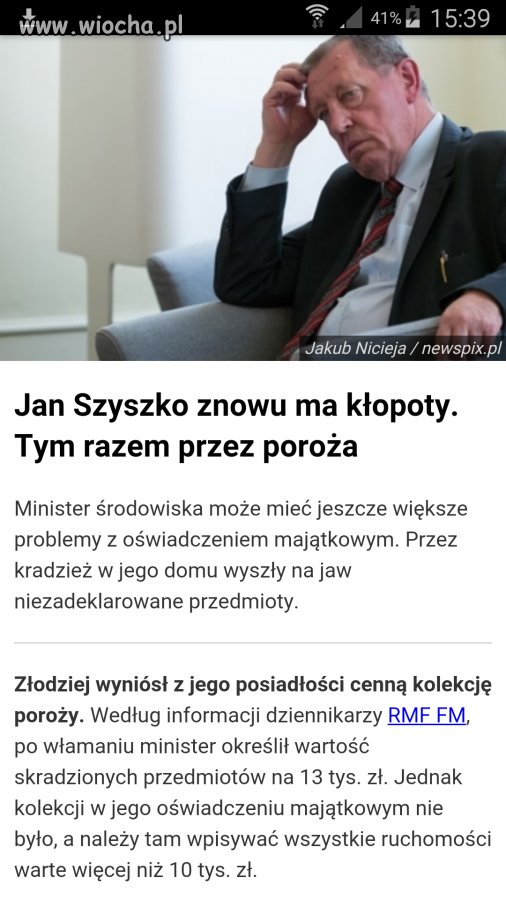 To też wina Tuska 