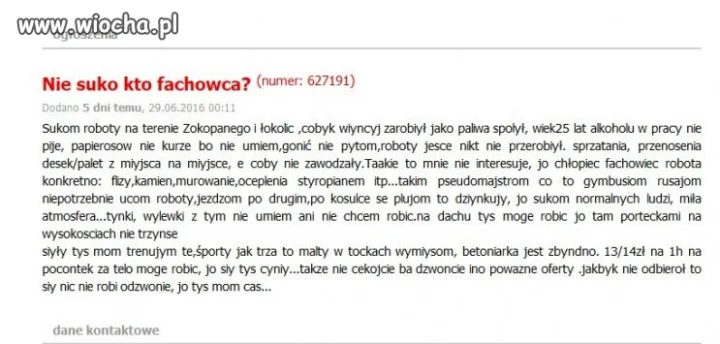 Tak się szuka pracy na Podhalu