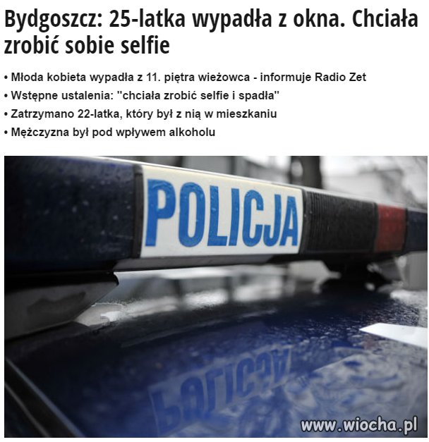 Kandydatka do nagrody Darwina.