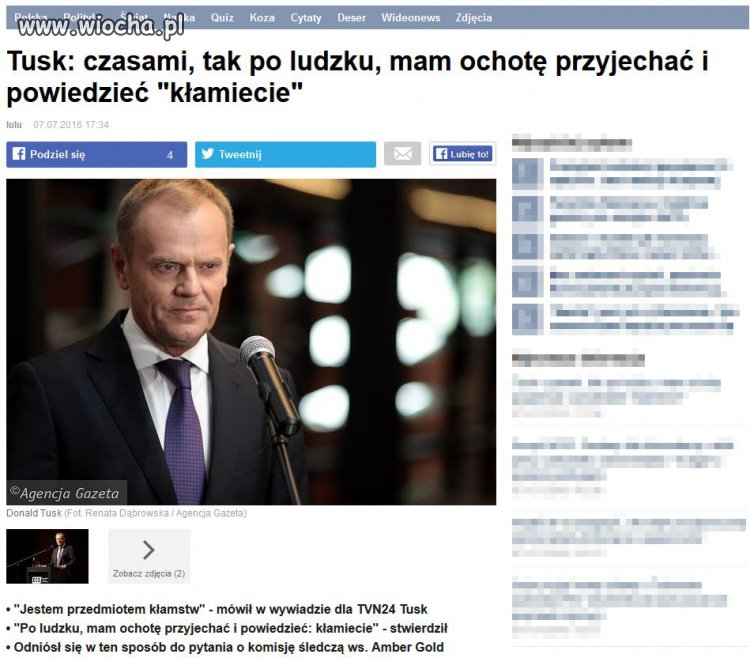 Panie Tusk!