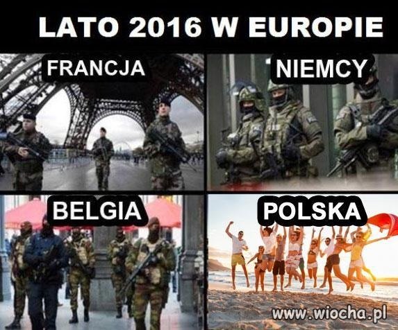 Lato 2016 w Europie