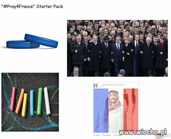 Pray for France Starter Pack