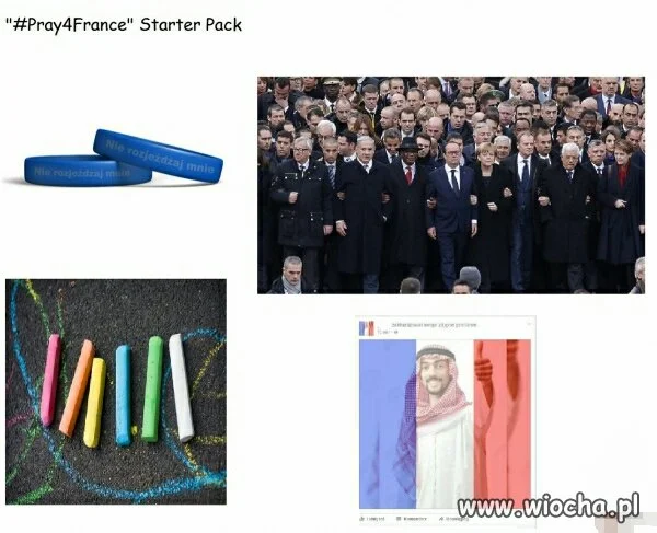 Pray for France Starter Pack