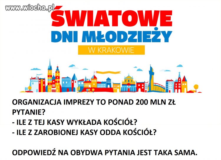 Bo kasa jest najważniejsza...