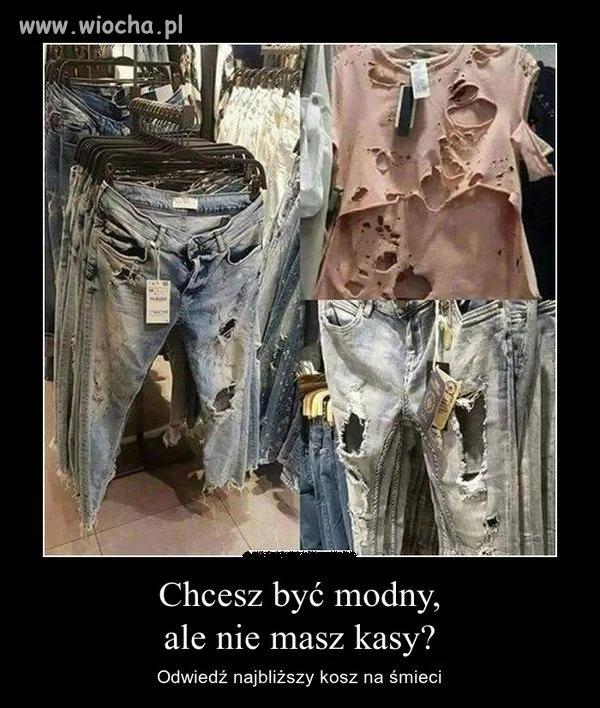 Kolejna pseudo moda.