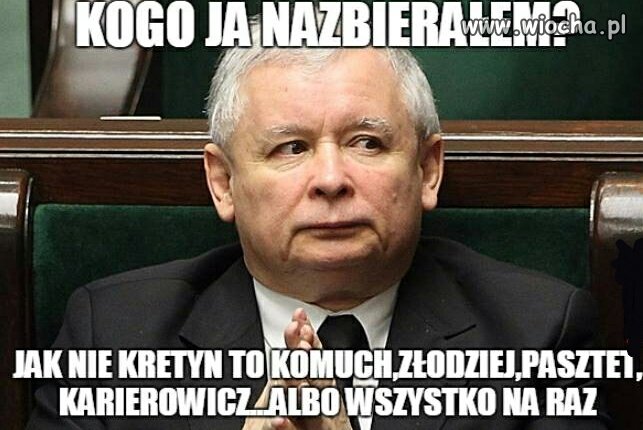 Pierwszy raz zgadzam się z szanowny panem prezesem