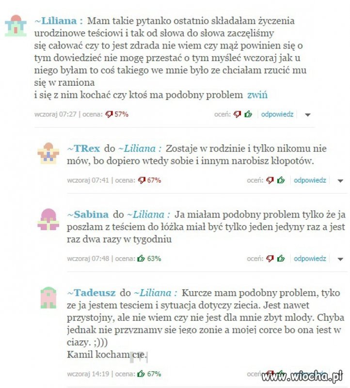 Uważajcie na teścia