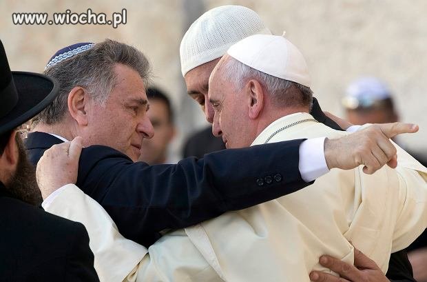 3 religie uchwycone na zdjęciu w Jerozolimie 