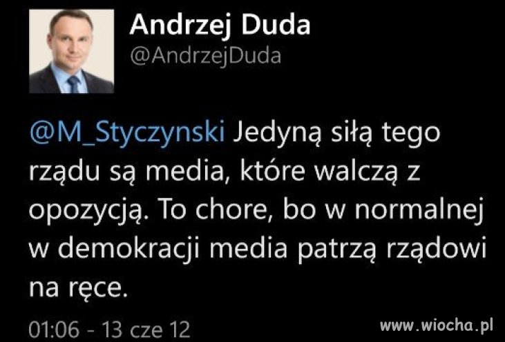Pięknie podsumował publiczną telewizję
