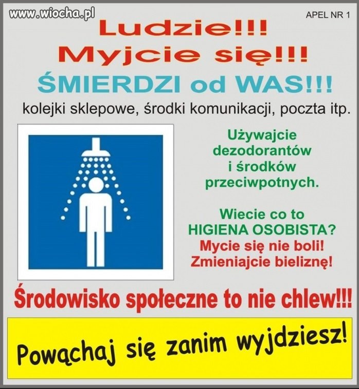 Mały apel na upały
