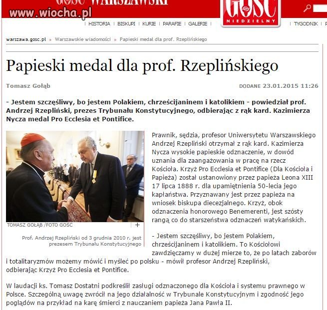 To było tak, jeszcze przed ustawą i głosowaniem